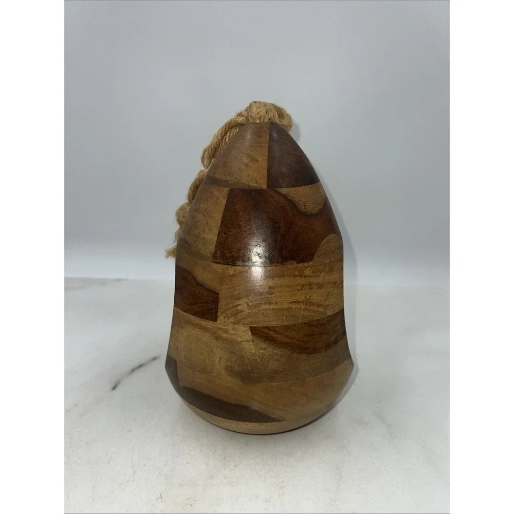 Smith & Hawken Bird Hanging Planter Solid Wood Beautiful 8.5